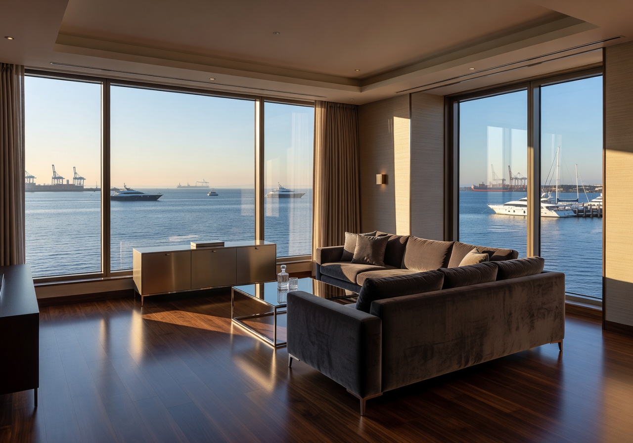 Executive Bay Suite with harbor view