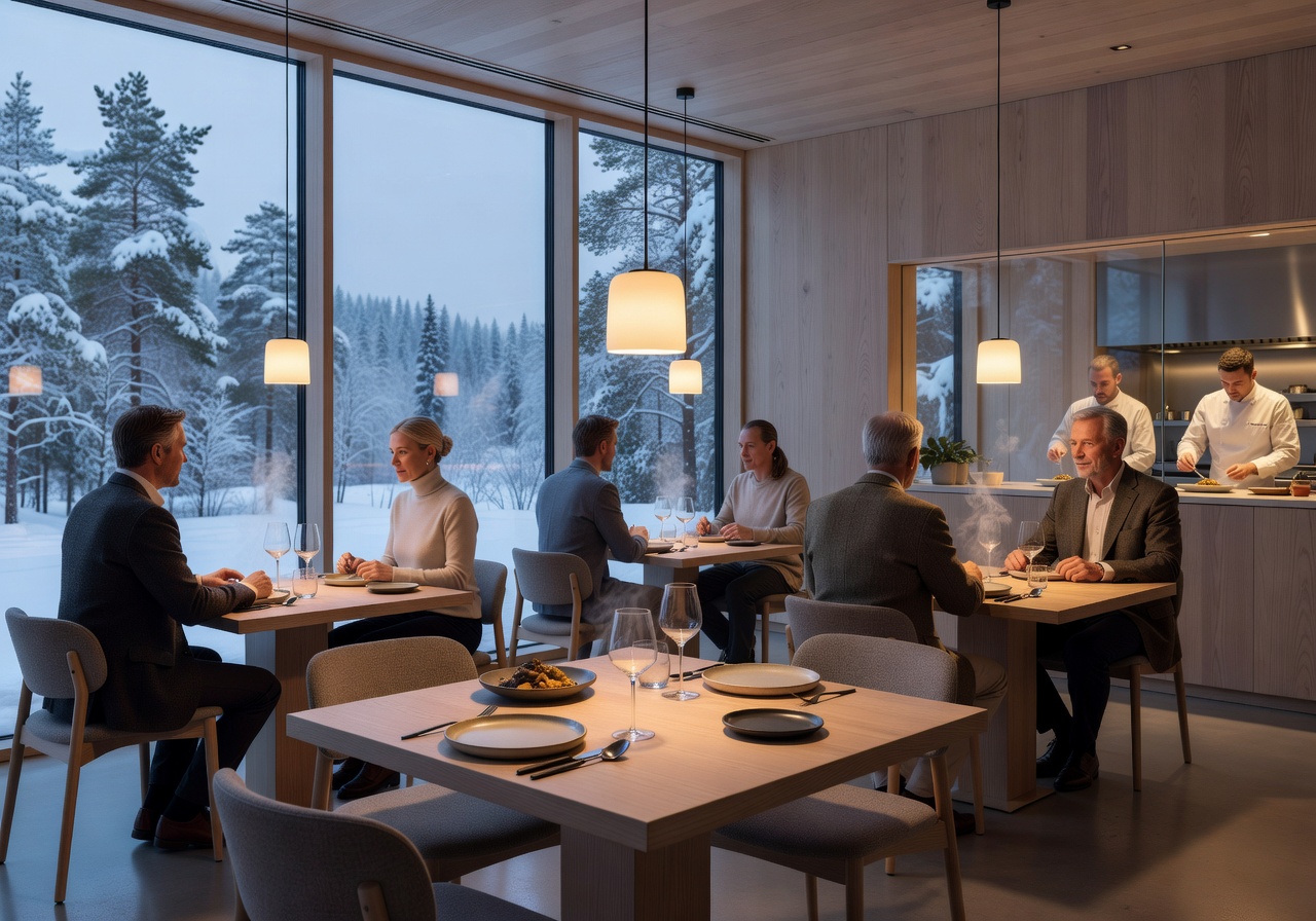 Nordic fine dining restaurant Lumi